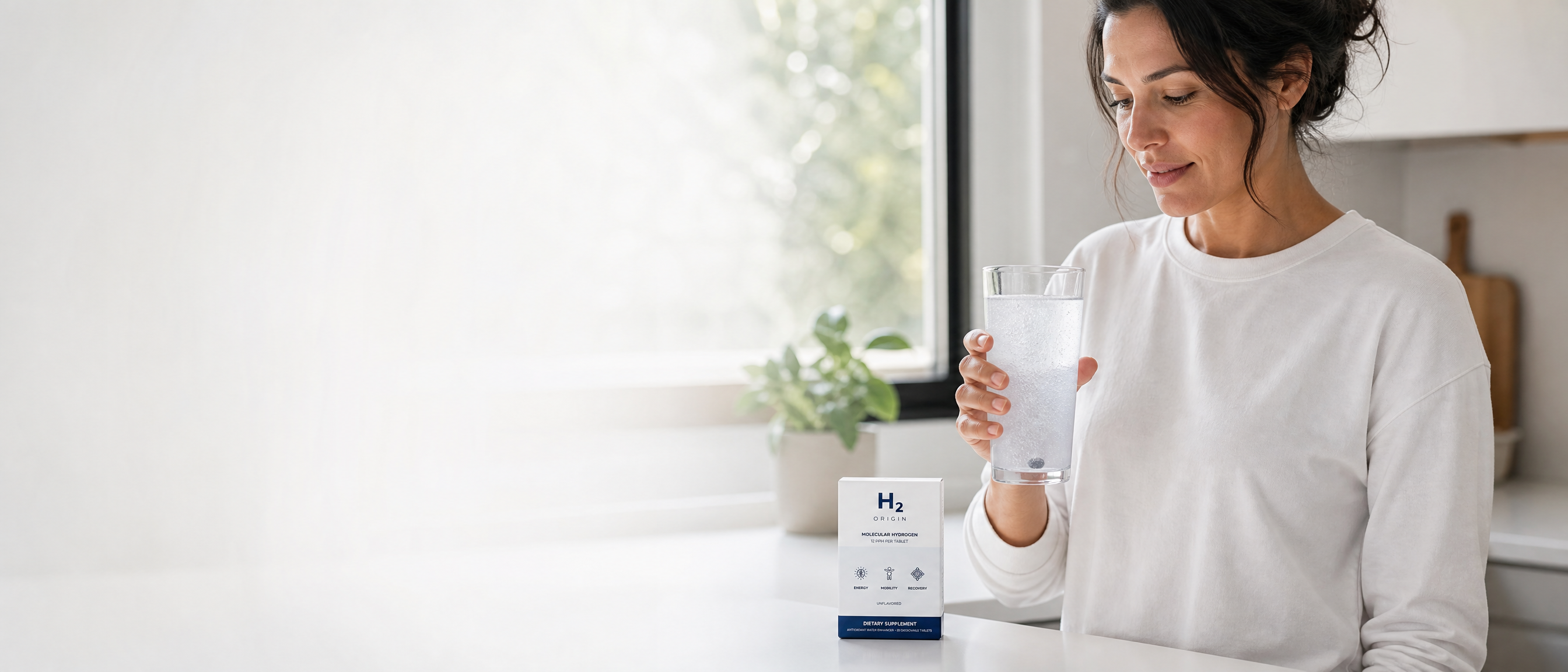 H2 Origin molecular hydrogen tablets